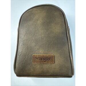 Wrangler Crossbody Sling Bag for Women Fanny Pack Purse Chest Bag: Brown